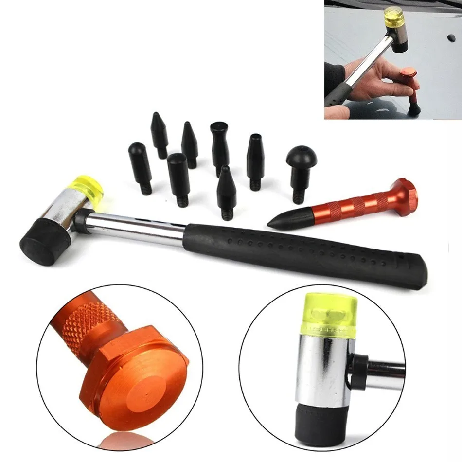 PDR инструменты золотой алюминиевый ручка для безпокрасочного удаления вмятин