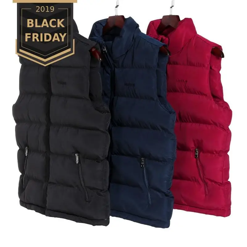 FALIZA, 6XL, новинка, зимние мужские куртки, без рукавов, жилет, мужской теплый пуховый жилет, повседневный жилет, Мужская Утепленная верхняя одежда, Chalecos, MJ106