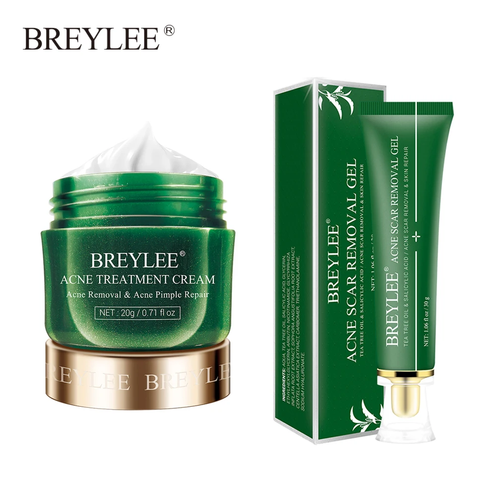 Крем BREYLEE против акне Женский гель для лечения сыворотка удаления прыщей