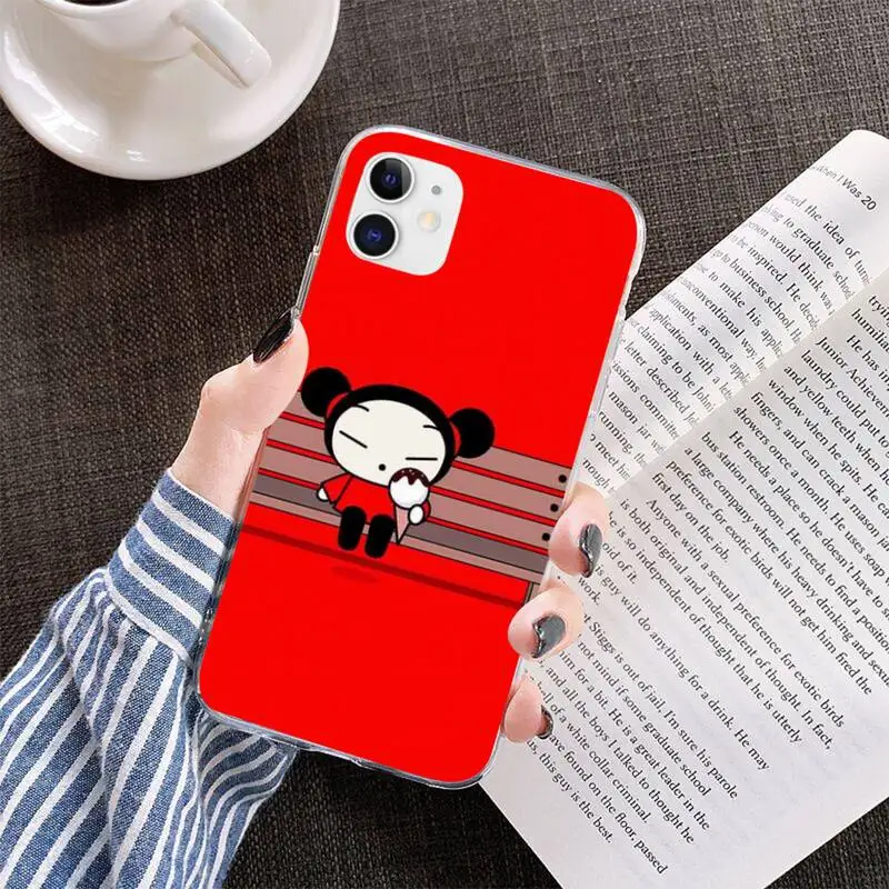 CUTEWANAN милый мультяшный черный мягкий чехол для iPhone 11 pro XS MAX 8 7 6 6S Plus X 5S SE 2020 XR |