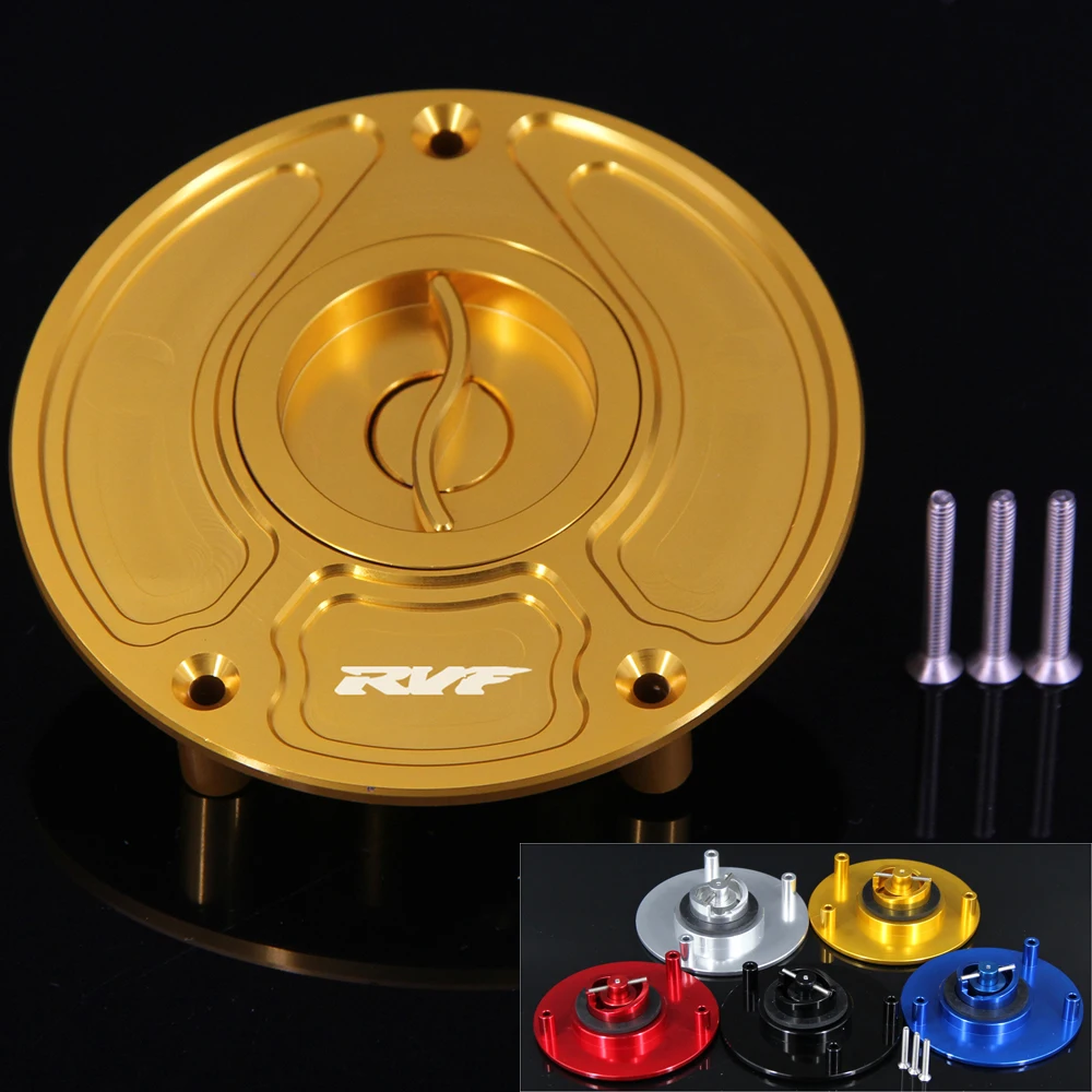 

CNC Алюминиевые бесключевые аксессуары для мотоциклов крышка топливного бака бензобака Крышка для Honda RVF 400 все годы