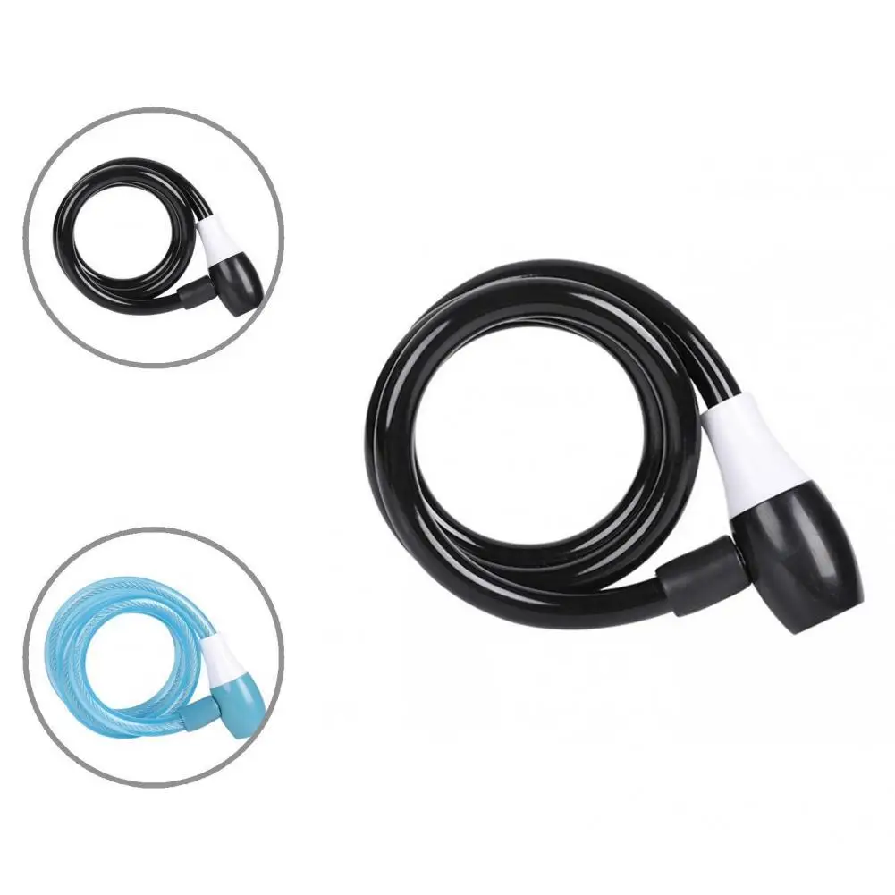 

Anti-rust Lightweight Cylindrical Lock Head Bicycle Lock for Riding