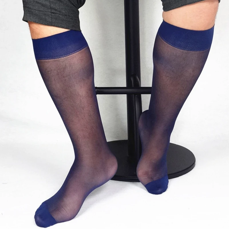 Носки Softy мужские однотонные повседневные воздухопроницаемые удобные шелковые