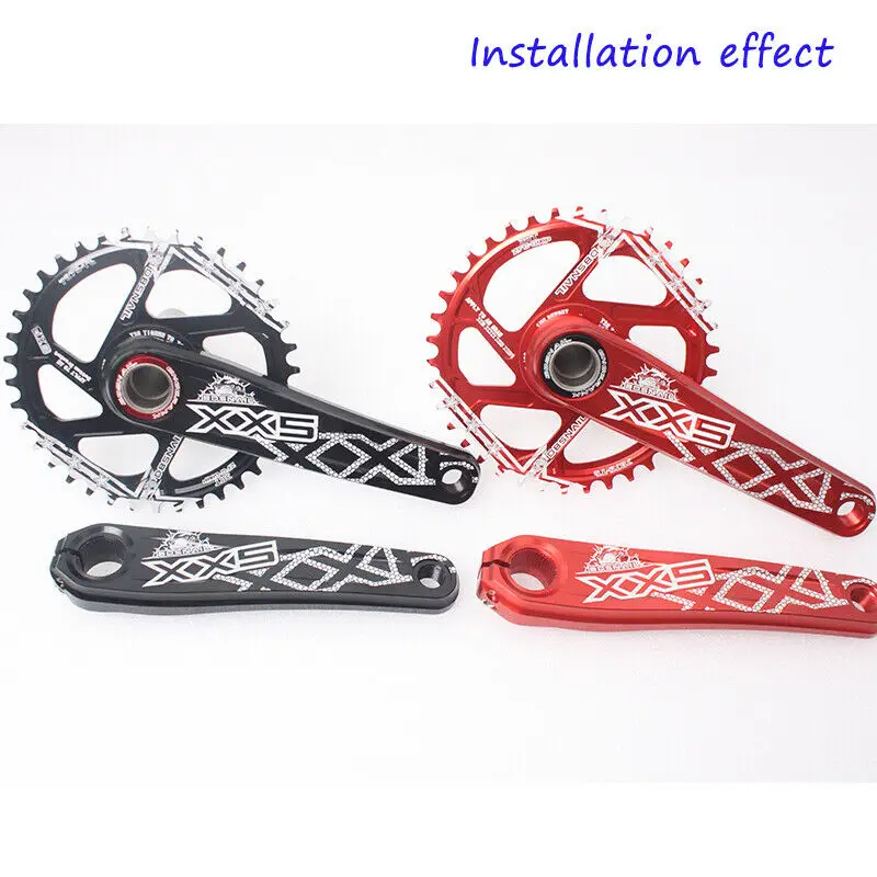 BDSNAIL узкая широкая цепь MTB GXP 170 мм Кривошип дорожный велосипед горный 34 40T подходит
