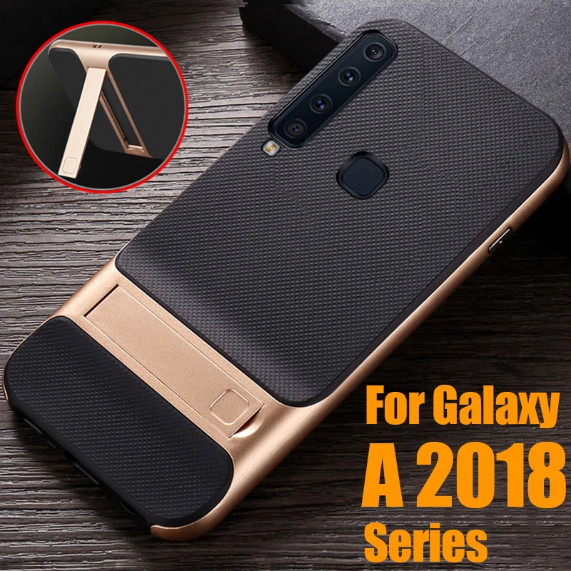 Чехол на samsung galaxy a9 a8 a7 телефона a6 2018 стенд 9 8 6 7 7a 8a 9a a72018 a82018 a92018 coque бампер |