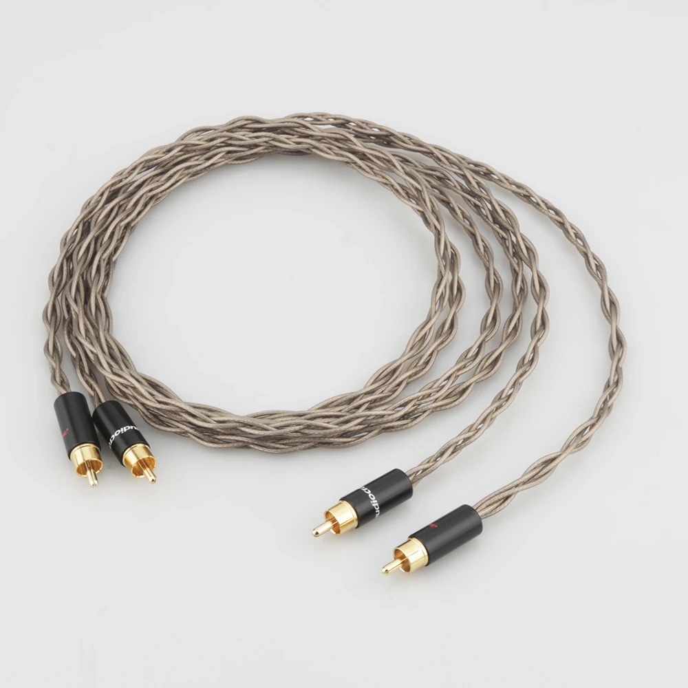HI End Odin посеребренный сигнальный кабель RCA аудиокабель в RCA|Кабели VGA| |