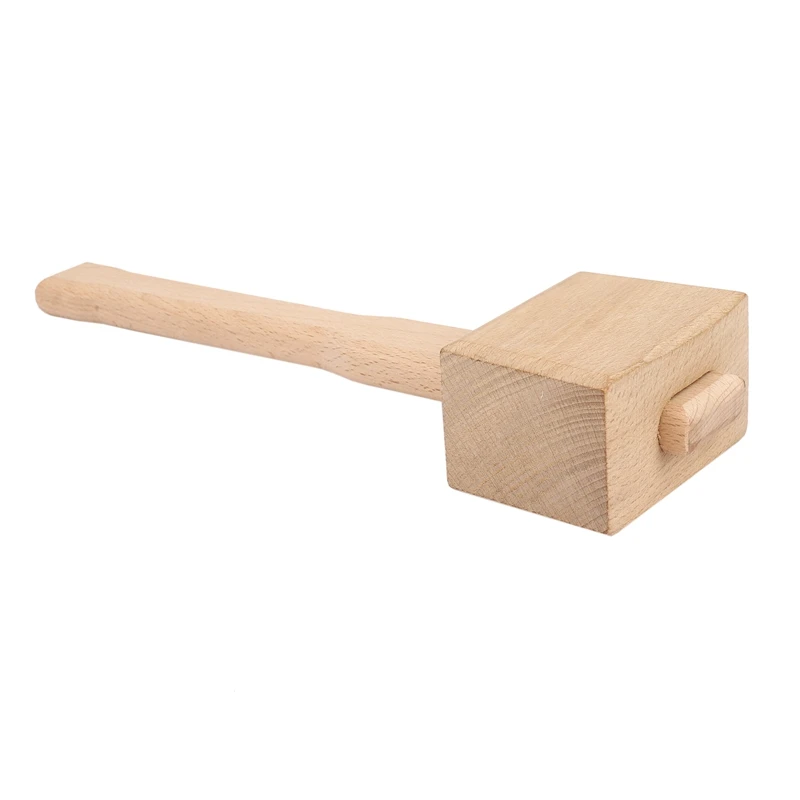 

250mm Beech Solid Carpenter Wood Wooden Mallet Hammer Handle Woodworking Tool