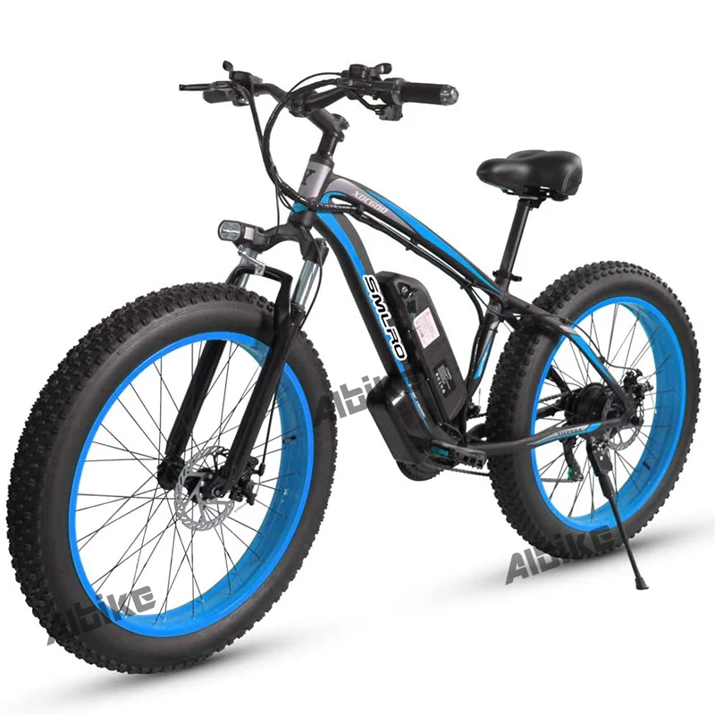 Kaufen 1000W Elektrische Fahrrad Elektrische Fett Bike Strand Bike Cruiser Elektrische Bike 48v 13ah Lithium-batterie Ebike Elektrische Berg Bike