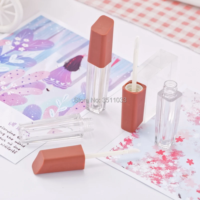 12/40/50 шт. квадратная прозрачная блеск для губ палочка тюбик косметических
