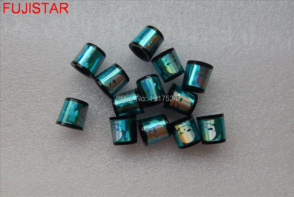 

FUJISTAR GOLF ferrules for irons and wedges spec : inner * higher* outer size 9.3 *14*13.8 mm green with silver colour