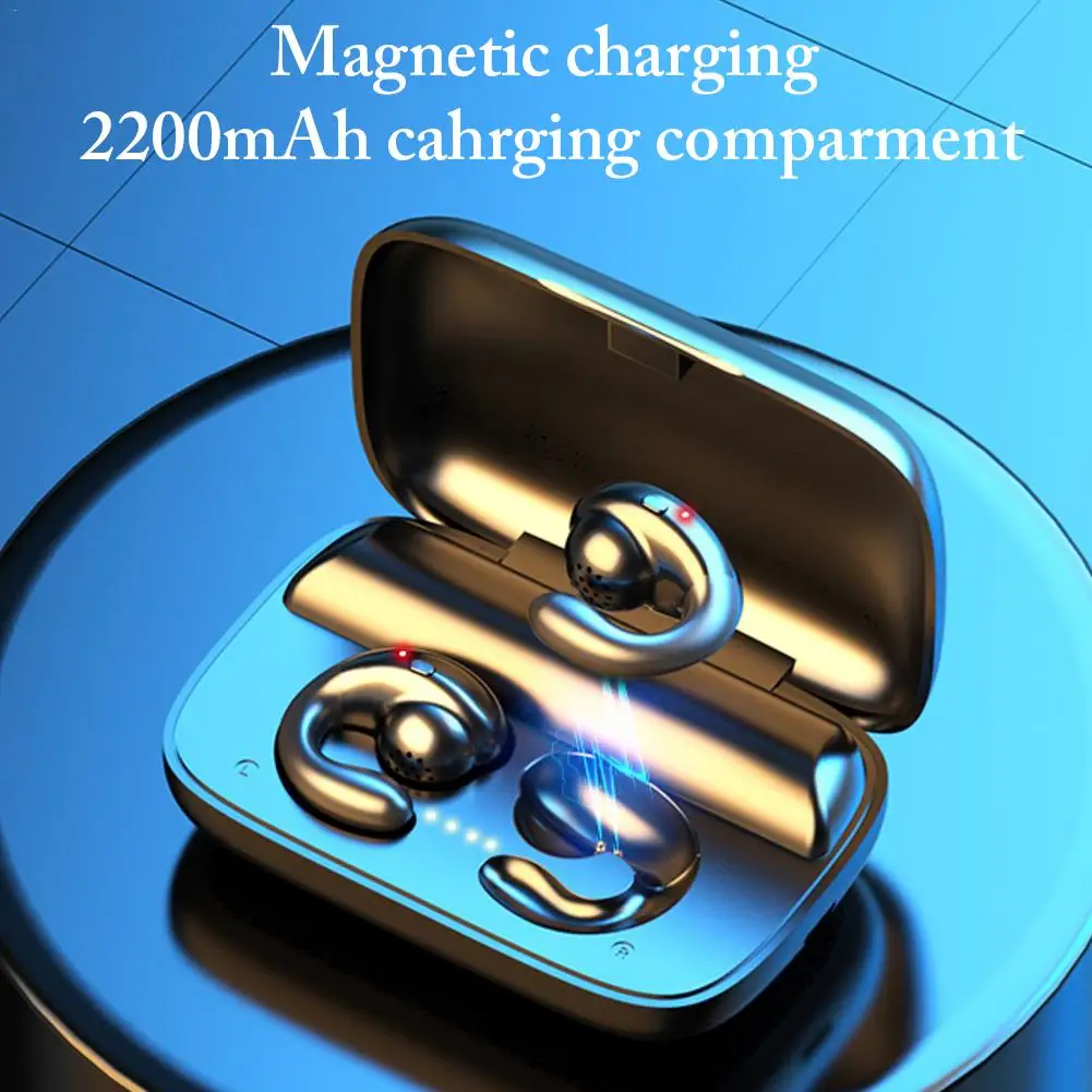 Беспроводные Bluetooth наушники S19 TWS 5 0 дюйма 2200 мА ч|Наушники и гарнитуры| |