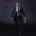 Мужской деловой костюм X-man Росомаха, Логан масштаба 16, комплект одежды для 12 дюймов TBLeague, солдатские экшн-фигурки, куклы jiaou