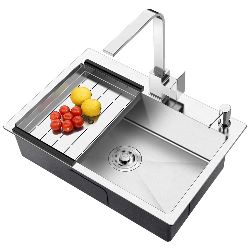 Вулканической лавы Manos Evier Para Нержавеющая сталь Gootsteen Lavello Cucina Кухня умывальник