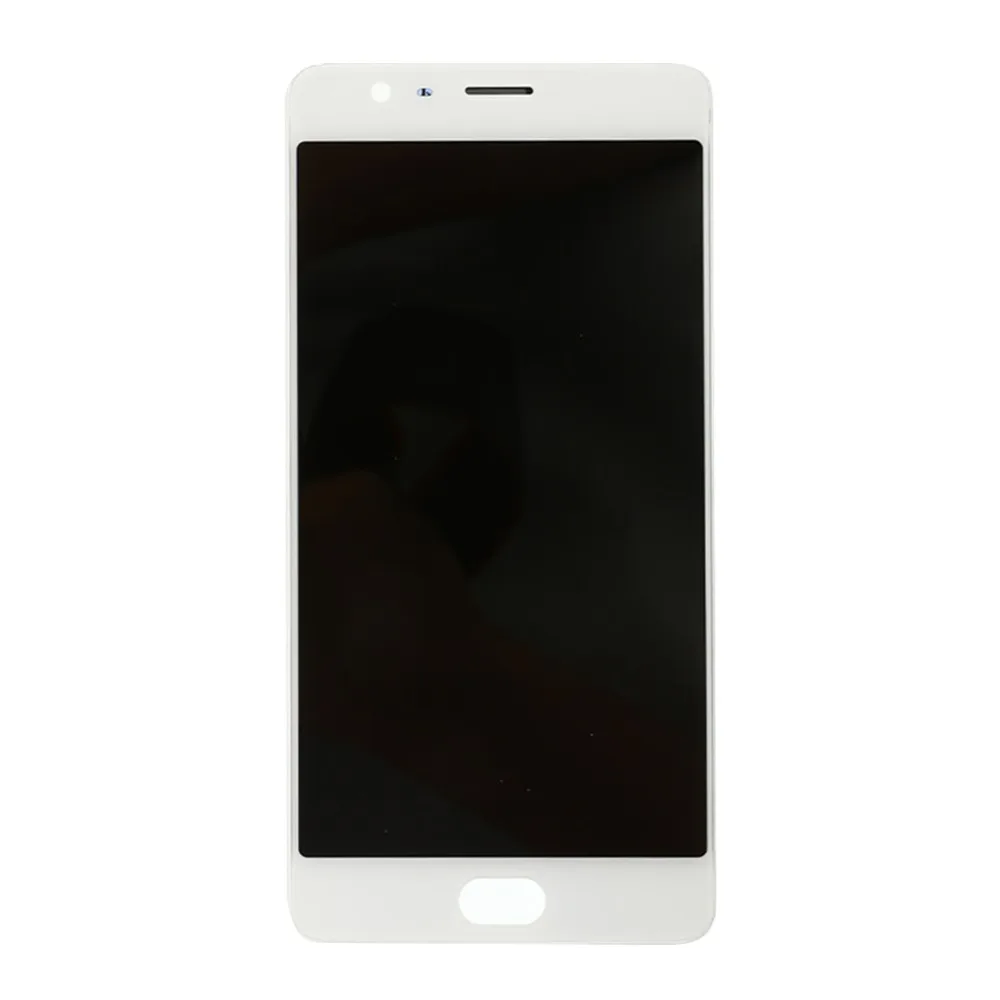 Для OnePlus lcd дисплей кодирующий преобразователь сенсорного экрана в сборе Набор с рамкой Замена для Oneplus 3 3T A3000 A3003 черный белый