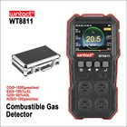 Газовый монитор RZ Compoud, перезаряжаемый Многофункциональный 4 в 1 горючий о2и H2S датчик CO Gas со звукосветильник лом и вибрацией