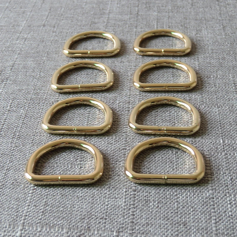 Металлическая пряжка D-образные кольца для рюкзака сумки ошейника поводка