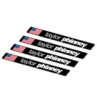 6 шт., наклейки на раму дорожного велосипеда с именем