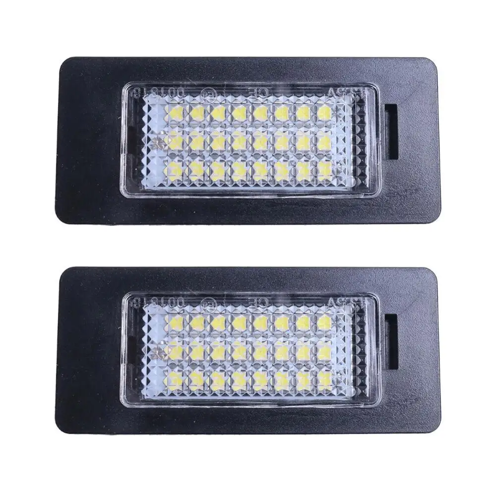 

LED car License Plate Light Fit For BMW E90 M3 E92 E70 E39 F30 E60 E61 E93 car hide auto license plate holder number plate light