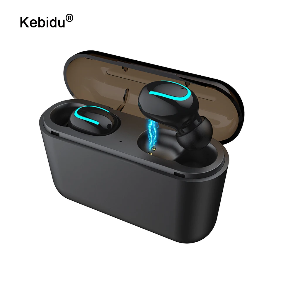 Беспроводные HBQ-Q32 наушники kebidu TWS с Bluetooth 5 0 спортивные стереонаушники гарнитура
