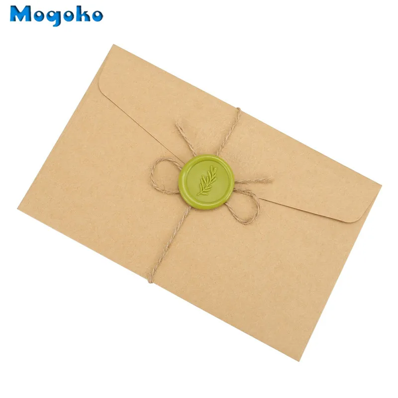 Восковая печать Mogoko ретро Деревянная Классическая искусственный воск Декор