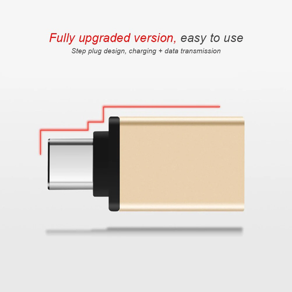 Переходник типа C с разъемом Папа-USB на USB 3 0 мама OTG переходник для телефонов Android