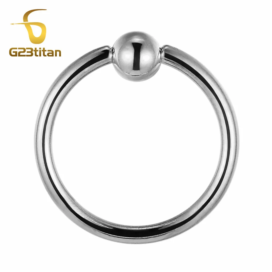Silver G23titan 10 шт. в партии пленочное кольцо с круглым камнем нос ухо соска Пирсинг для тела ювелирные изделия - Окраска металла: Silver
