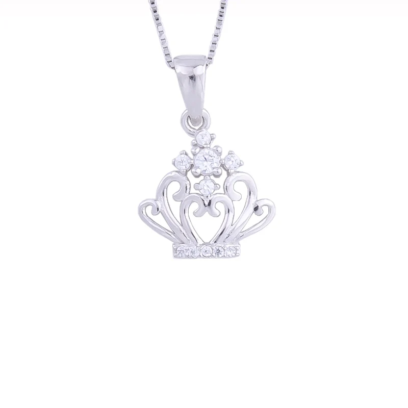 Женское ожерелье с цепочкой из серебра 925 пробы|Ожерелья| |