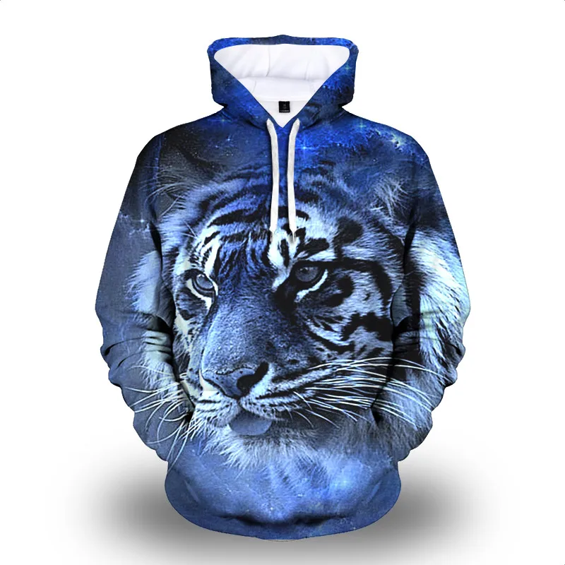 

Fashion Hoodies Animal Lion Graphic 3D Printed Men's Sweatshirt Unisex Pullover Casual Men Clothing Spring Autumn Winter Tops