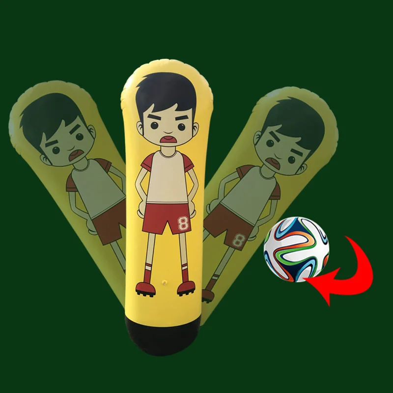 1 6 м надувной футбольный тренировочный вратарь колонна подставка стакан поезд