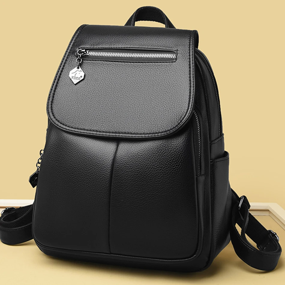 

Кожаные рюкзаки высокого качества, Женская вместительная сумка через плечо, Женский дорожный рюкзак, школьные сумки для девочек-подростков