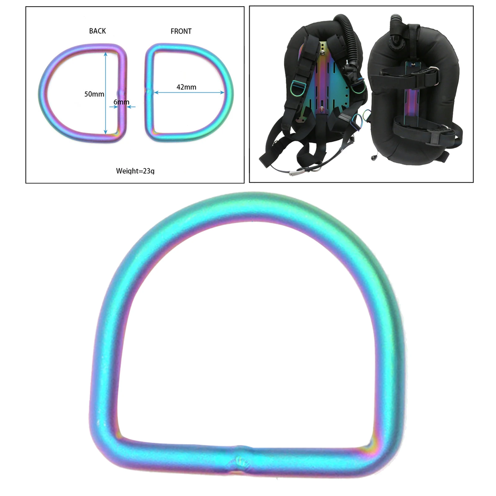 Премиум класса из титанового сплава 5 см лямки Вес Хранитель пояса Фиксатор с d