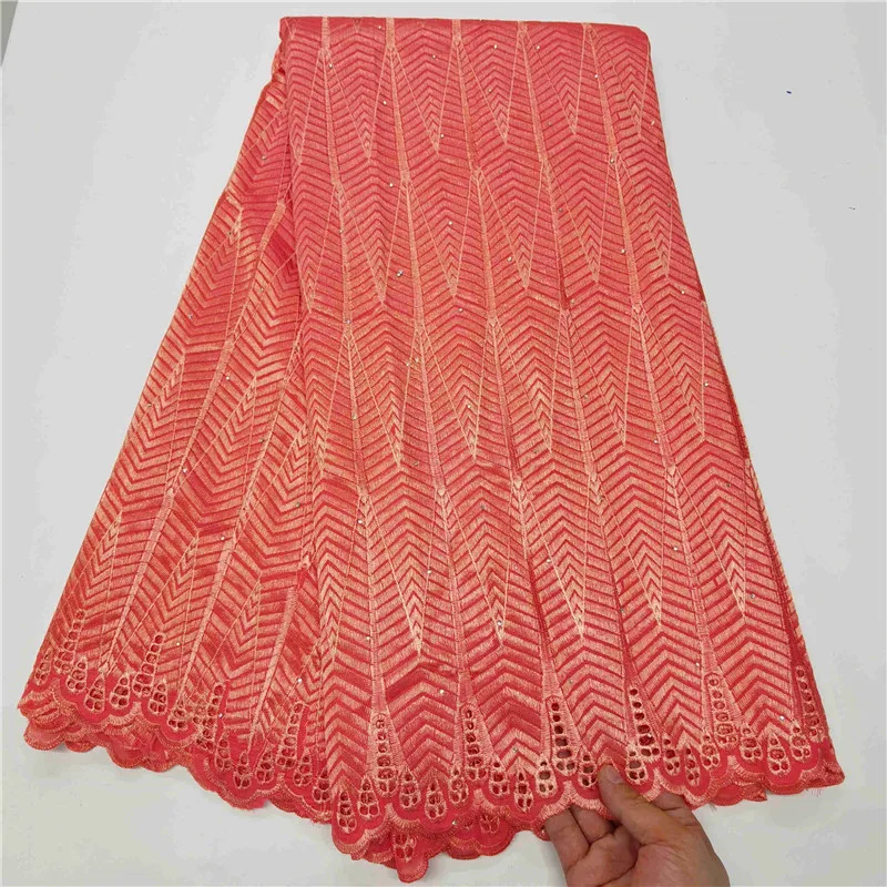 

African Swiss Voile Lace 2021 Latest Cotton Embroidery Lace Swiss Voile Lace In Switzerland High Quality Dubai Style h21-63