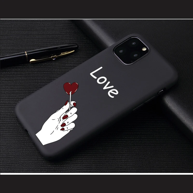 05 Цветной мягкий чехол из ТПУ с изображением Вселенной и Планте для iPhone 7, 6s, 6, 8 Plus, X, матовый чехол для iPhone XR, XS, 11Pro, Max X, Fundas Capa - Цвет: 05