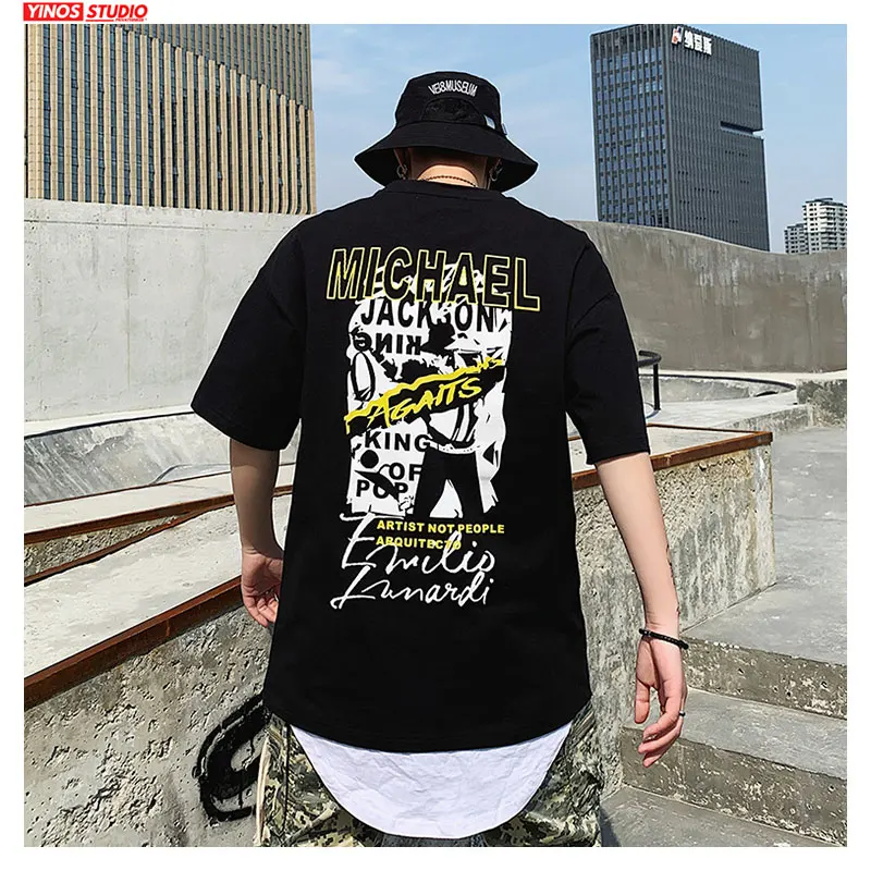 Прямая поставка одноцветные футболки с коротким рукавом мужские оверсайз