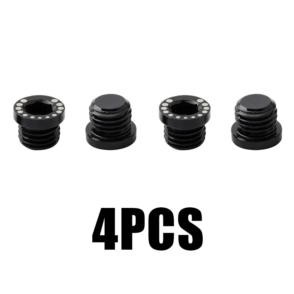 

4pcs Bicycle Aluminum Screw Bolt For V Brake Hole V Brake Boss Cantilever Brakes Post Mount Screws M10*1.25 Bike