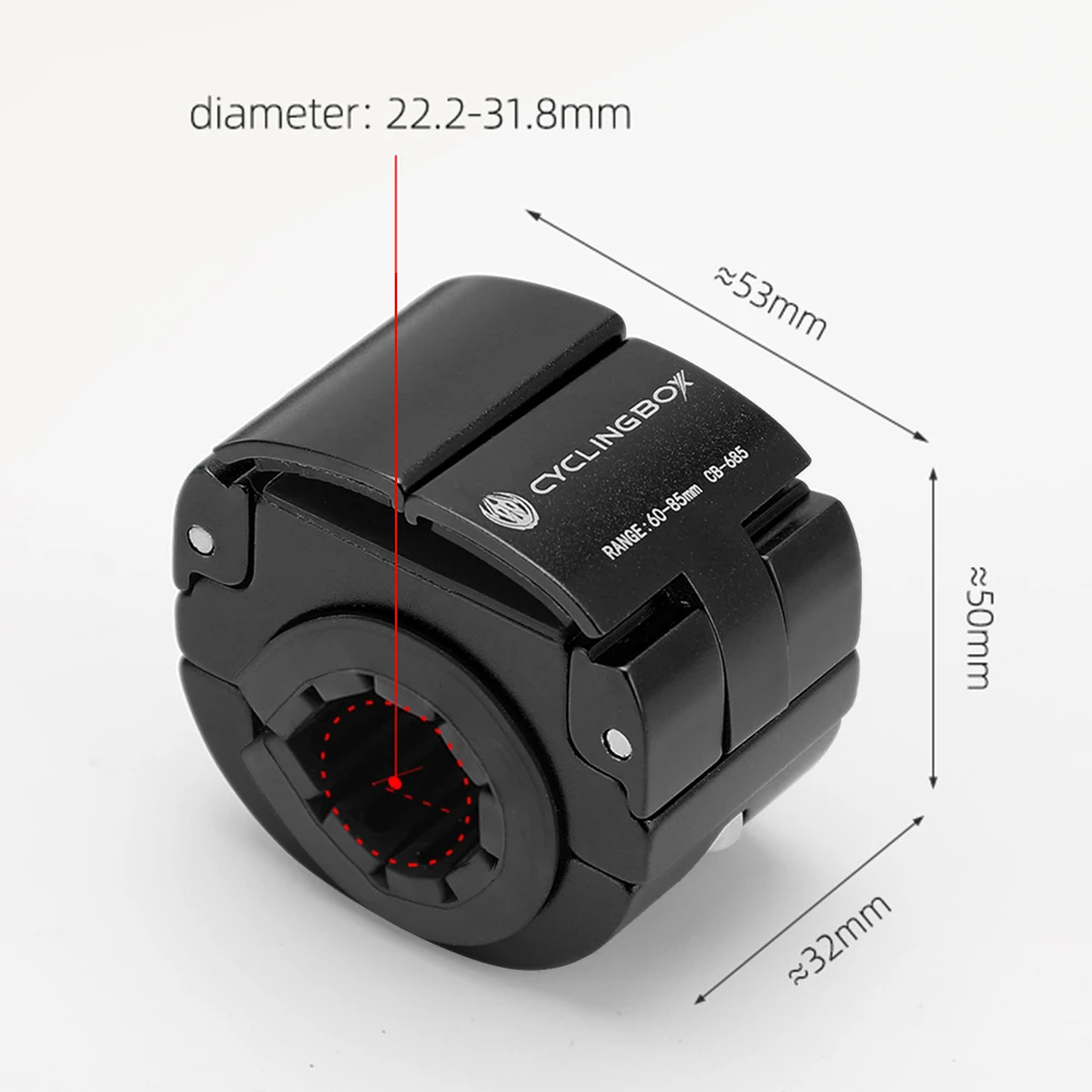 

Bicycle Mobile Phone Holder Aluminum Alloy Portable Ring Folding Phone Bracket Mountain Bike Phone Rack For Riding Phone Stand