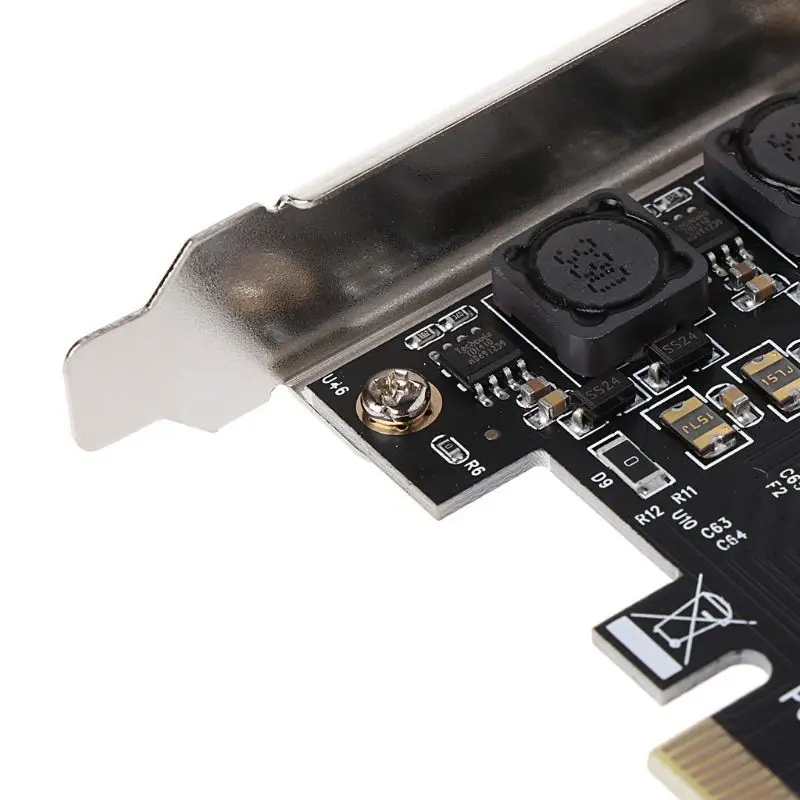 

2 Port 19Pin USB 3.0 Card PCI-e to Internal 20Pin Ports Male PCI Express Adapter 090F