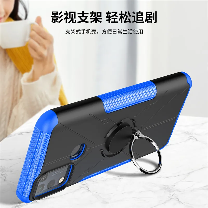 armor pc cover for infinix hot 10 play case infinix hot 10 11 note 8 10 11 cover shockproof phone back case infinix hot 10 play free global shipping