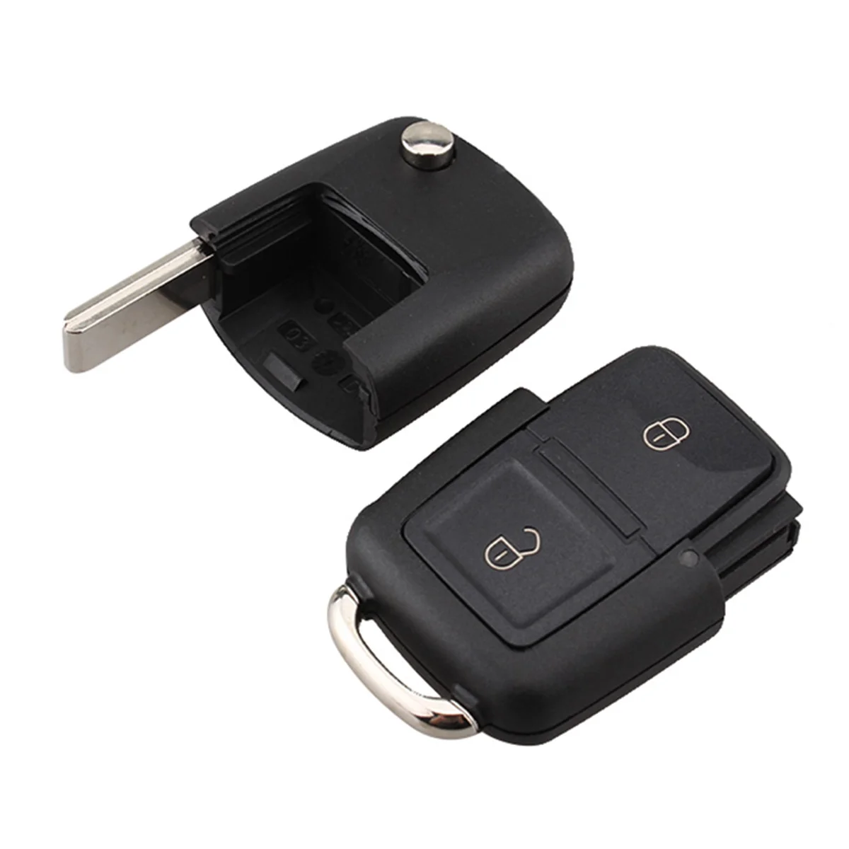 2 кнопки автомобилей удаленное Брелок чехол 434 МГц Противоугонная сигнализация с