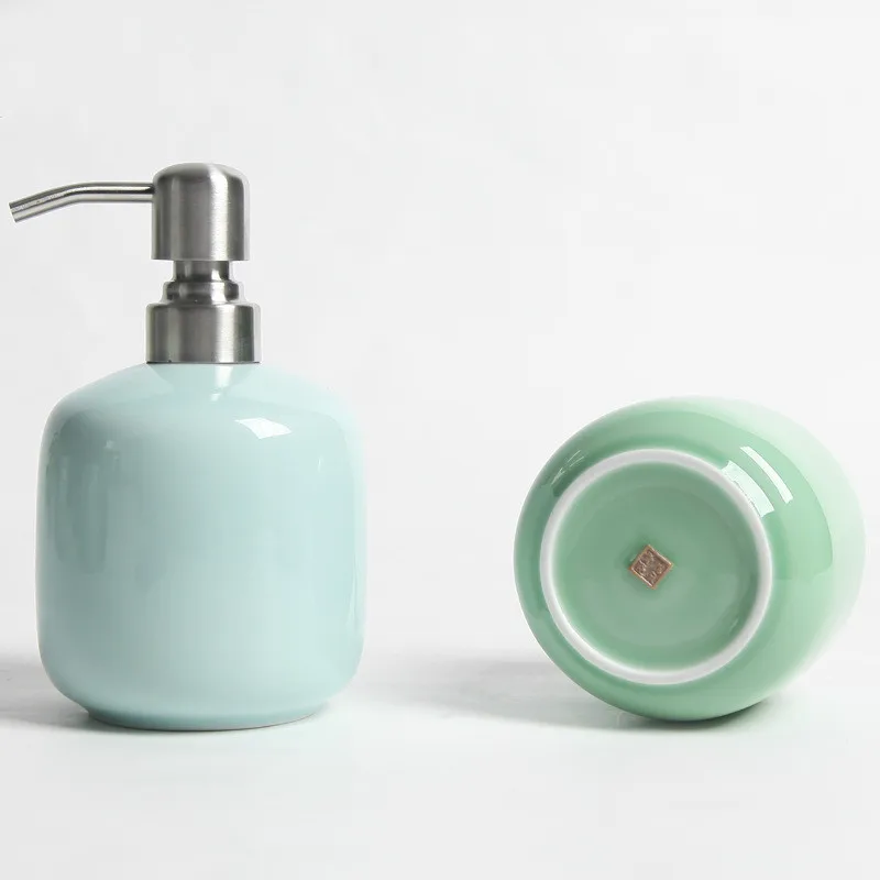 Диспенсер для жидкого мыла керамический роскошный лосьона шампуня геля