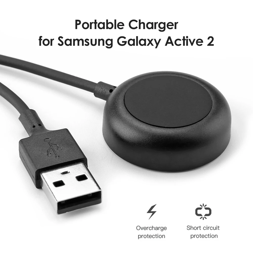 

Зарядная док-станция для умных часов, наручные часы, спортивные часы, USB зарядное устройство, подарок для Samsung Galaxy Active 2