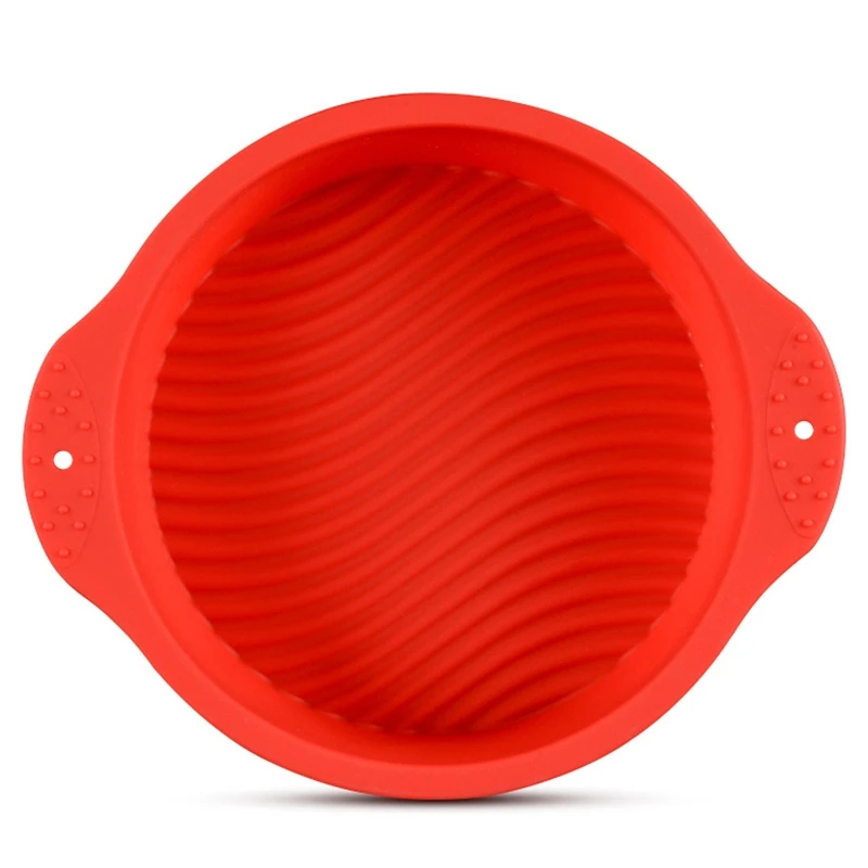 Силиконовая форма для выпечки торта волнистый узор мусса десертные торты