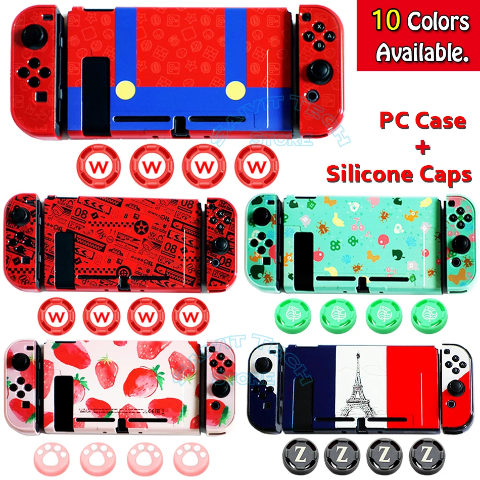 

For Nintend Switch Limited Edition Protective Shell NS Cute Pattern Skin PC Hard Case Cover for Nintendo Switch Console&Joy-Con