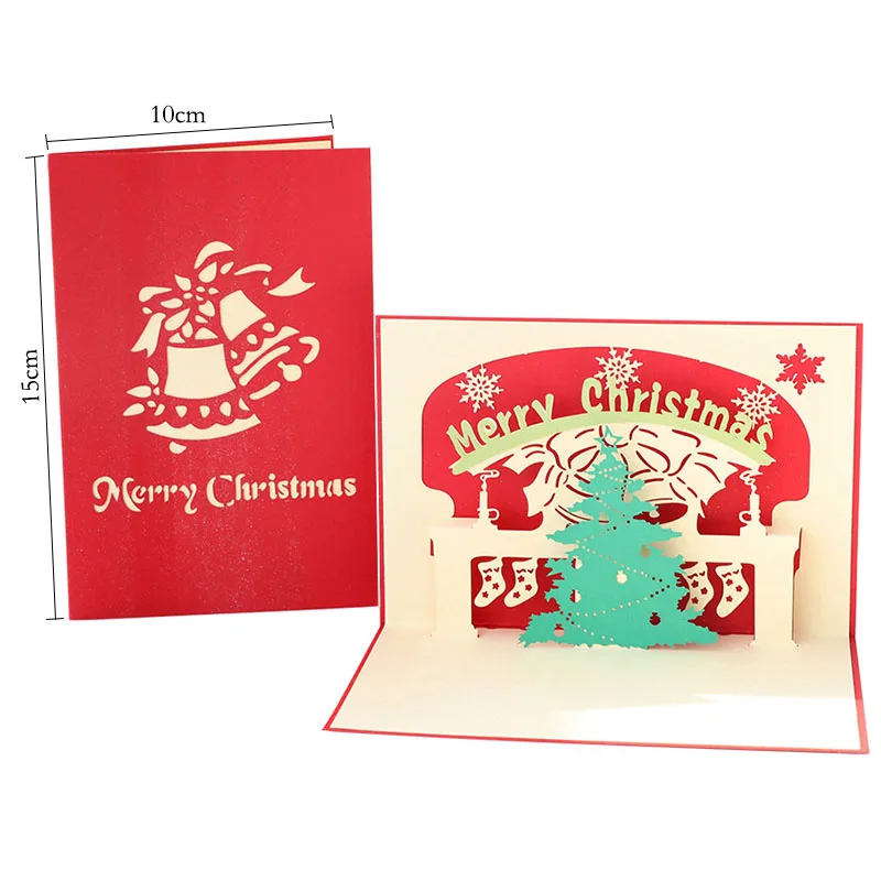 3D выдвижная поздравительная открытка с конвертом сделай сам Подарочная