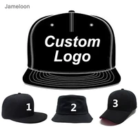 custom baseball hat customize design 3d embroidery logo text name fitted hip hop tennis golf snap back trucker snapback cap
