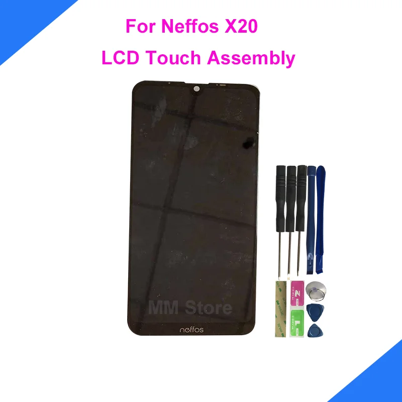 Для TP Link Neffos X20 ЖК дисплей с кодирующий преобразователь сенсорного экрана в сборе