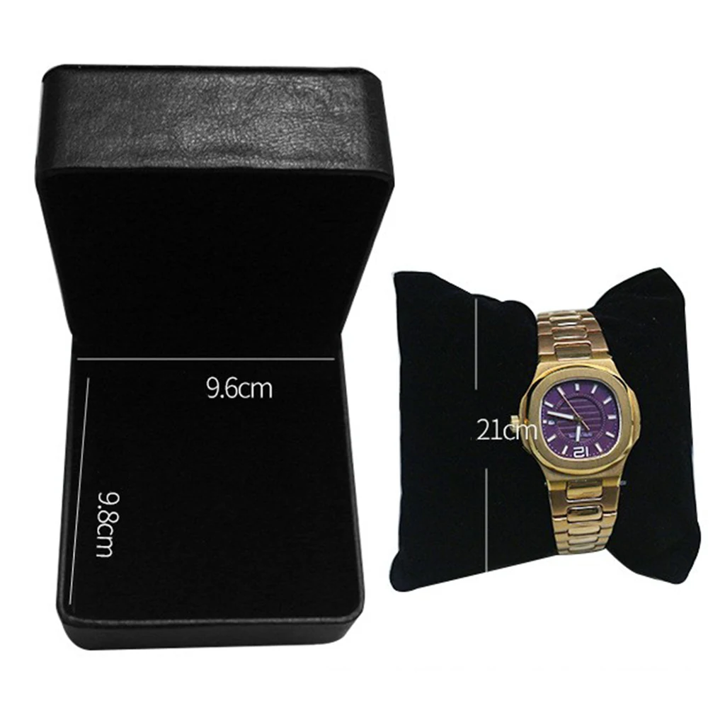 

10 Lot Travel Leather Single Watch Display Case Wristwatch Jewelry Storage