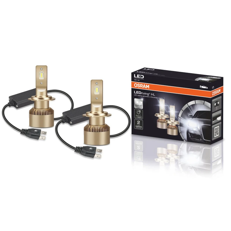 Светодиодная лампа H7 OSRAM LEDriving HL (+110% яркости) 12V-25W 6000K 64210DWS (уп.2шт.) - купить по