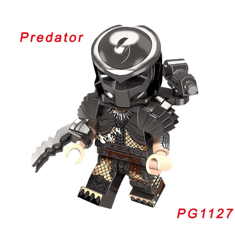 pg1127 Одиночная инопланетянин Хищник мазинкайзер мазингер Z Eva Masked Rider Baltan Seijin Kamen Action Ultraman строительные блоки игрушки - Цвет: pg1127