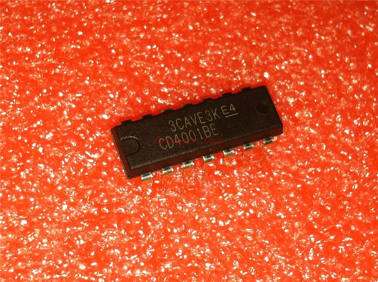 10 шт./лот CD4001BE DIP-14 CD4001 DIP новая и оригинальная фотография | Электронные компоненты